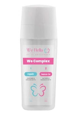 KIT WE COMPLEX PASSO 1 15ML E PASSO 2 15ML WE BELLA